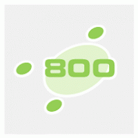 800 logo vector logo