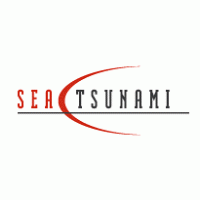 Sea Tsunami logo vector logo