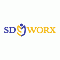 SD Worx logo vector logo