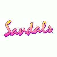 Sandals logo vector logo