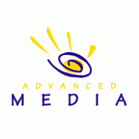 Advanced Media logo vector logo