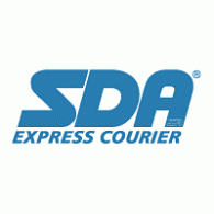 SDA Express Courier logo vector logo