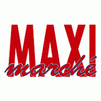 Maxi Marche logo vector logo