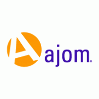 Ajom logo vector logo