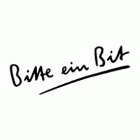 Bitte ein Bit logo vector logo