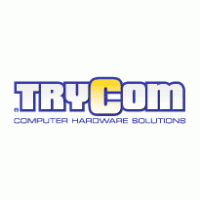 TryCom logo vector logo