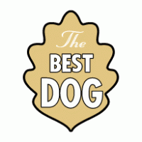 The Best Dog logo vector logo