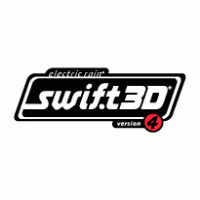 Swift 3D version 4 logo vector logo