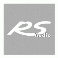 RS Audio logo vector logo