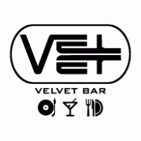 Velvet Bar logo vector logo