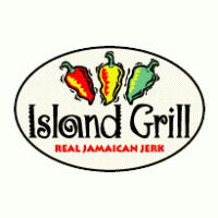 Island Grill logo vector logo