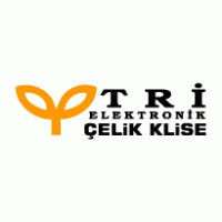 tri elektronik logo vector logo