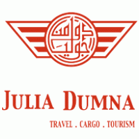 Julia Dumna Travel logo vector logo