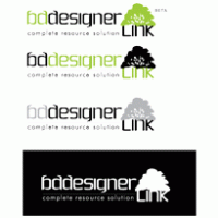 bddesignerlink logo vector logo