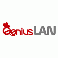Genius LAN logo vector logo