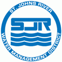 st. johns river water management logo vector logo