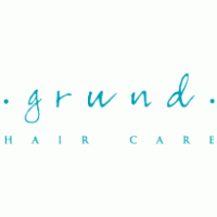 Grund Hair Care logo vector logo