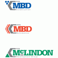 MBD General Contractor logo vector logo