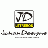 JOHAN DESIGNS logo vector logo