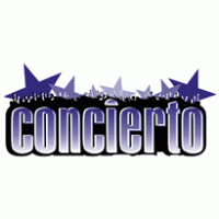 Concierto logo vector logo