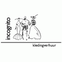 Incognito Kledingverhuur logo vector logo