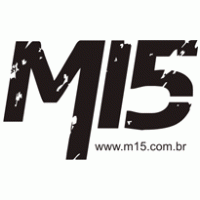 M15 logo vector logo