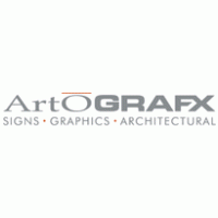 Artografx sign company logo vector logo