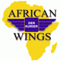 African Wings logo vector logo