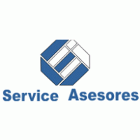 service asesores logo vector logo