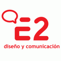 e2 publicidad logo vector logo