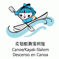 Beijing 2008 Mascot Slalom logo vector logo