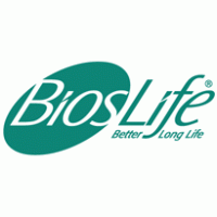 Bioslife logo vector logo
