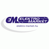 Elektromarket logo vector logo