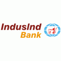 indusind bank logo vector logo