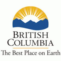 BC The Best Place on Earth logo vector logo