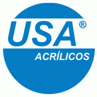 USA ACRILICOS logo vector logo