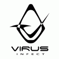 Virus Infect logo vector logo