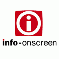 Info-Onscreen logo vector logo