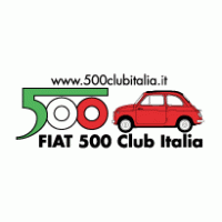 Fiat 500 Club Italia logo vector logo
