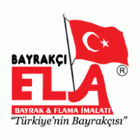 Ela Bayrak Flama Türk bayrağı Firma bayrakları imalatı logo vector logo