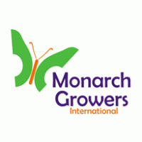 Monarch Growers logo vector logo