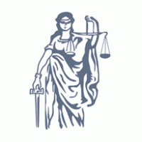 Deusa Themis da justiça logo vector logo