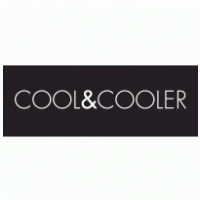 Cool&Cooler logo vector logo
