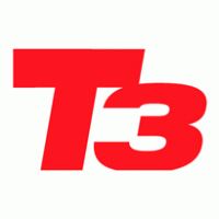 T3 logo vector logo