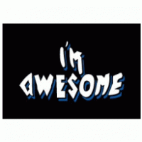 I’m Awesome logo vector logo