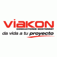 Viakon logo vector logo