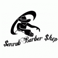$enrab Barber $hop logo vector logo