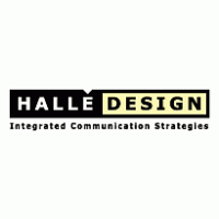 Halle Design logo vector logo