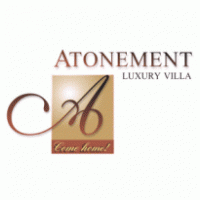 Atonement Luxury Villa logo vector logo