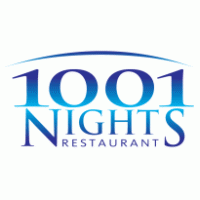 1001 Nights Restaurant logo vector logo
